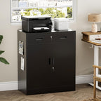 Metal Storage Cabinet Locking with Doors Shelves