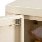 Metal Storage Cabinet One Door Hallway Side Magnetic