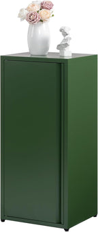 Metal Storage Cabinet One Door Hallway Side Magnetic