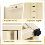 Metal Storage Cabinet One Door Hallway Side Magnetic