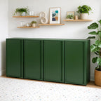 Metal Storage Cabinet One Door Hallway Side Magnetic