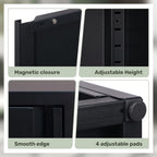 Metal Storage Cabinet One Door Hallway Side Magnetic