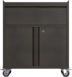 Metal Storage Cabinet with 2 Doors and 1