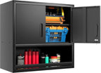 Metal Storage Cabinet with Wheels Rolling Tool Adjustable