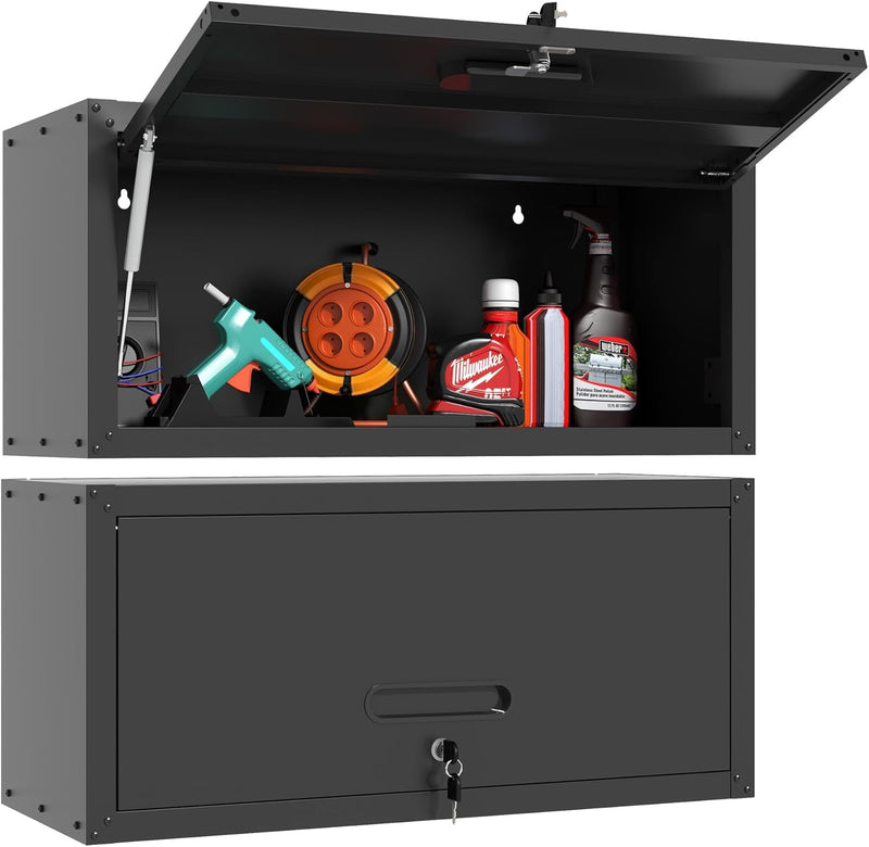 Metal Storage Cabinet with Wheels Rolling Tool Adjustable