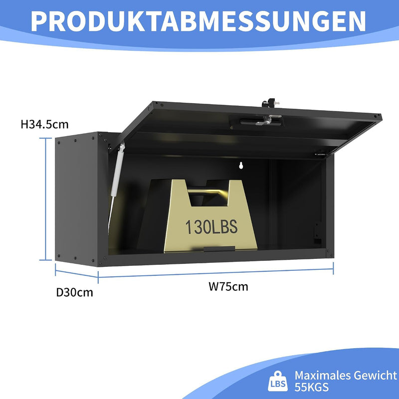 Metal Storage Cabinet with Wheels Rolling Tool Adjustable