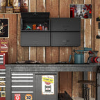 Metal Storage Cabinet with Wheels Rolling Tool Adjustable
