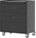 Metal Storage Cabinet with Wheels Rolling Tool Garage