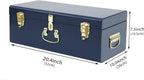 Metal Storage Trunk with Lockable Lid Handles 52.1