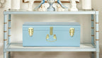 Metal Storage Trunk with Lockable Lid Handles 52.1