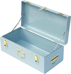 Metal Storage Trunk with Lockable Lid Handles 52.1