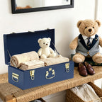 Metal Storage Trunk with Lockable Lid Handles 52.1