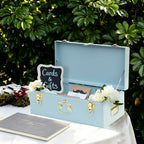 Metal Storage Trunk with Lockable Lid Handles 52.1