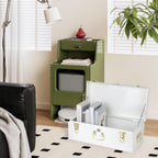 Metal Storage Trunk with Lockable Lid Handles 52.1