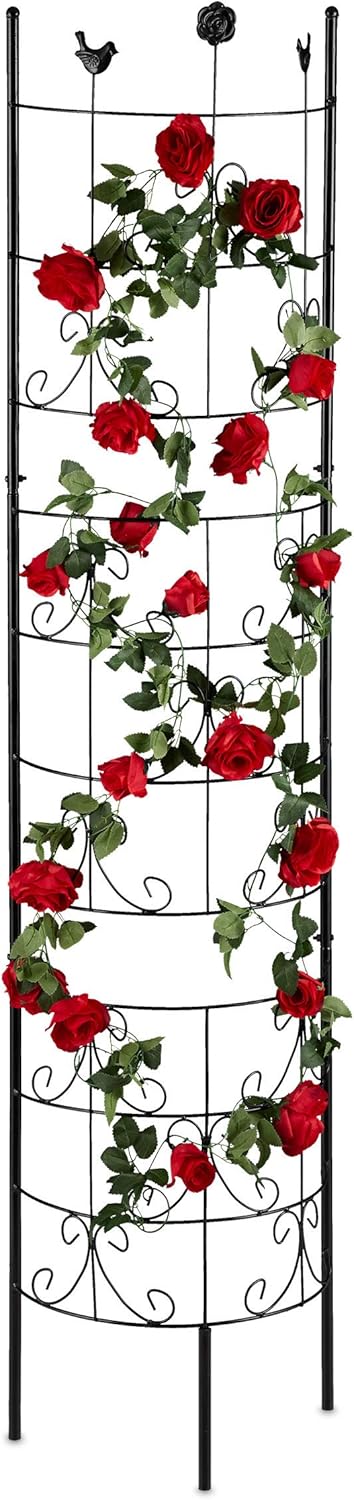Metal Trellis Climbing Plants Growing Frame 180CM
