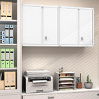 Metal Wall Cabinet Mounted Storage with Lock