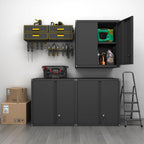 Metal Wall Cabinet Mounted Storage with Lock