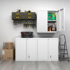 Metal Wall Cabinet Mounted Storage with Lock