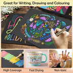 Metallic Marker Pens Arts and Crafts for Teenages