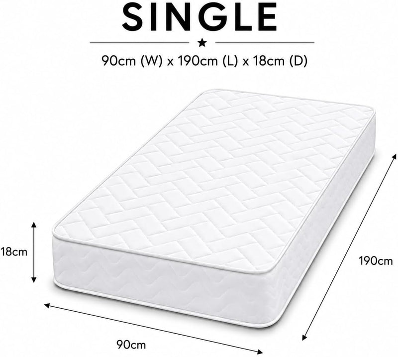 Metro Tile Sprung Mattress