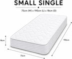 Metro Tile Sprung Mattress