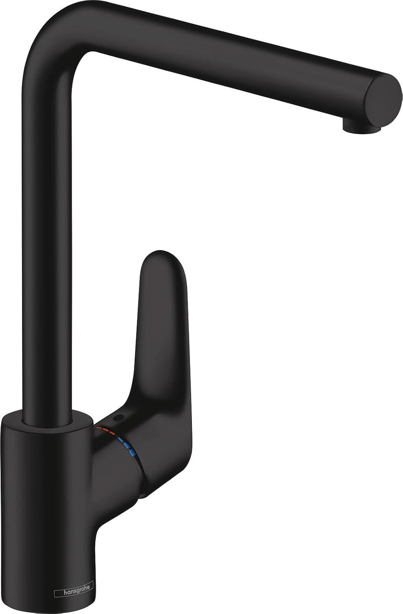 Metropol Single Bath Flush-Mounted with Lever Handle Matt