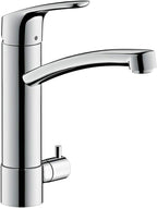 Metropol Single Bath Flush-Mounted with Lever Handle Matt