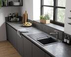 Metropol Single Bath Flush-Mounted with Lever Handle Matt