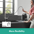 Metropol Single Bath Flush-Mounted with Lever Handle Matt