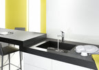 Metropol Single Bath Flush-Mounted with Lever Handle Matt