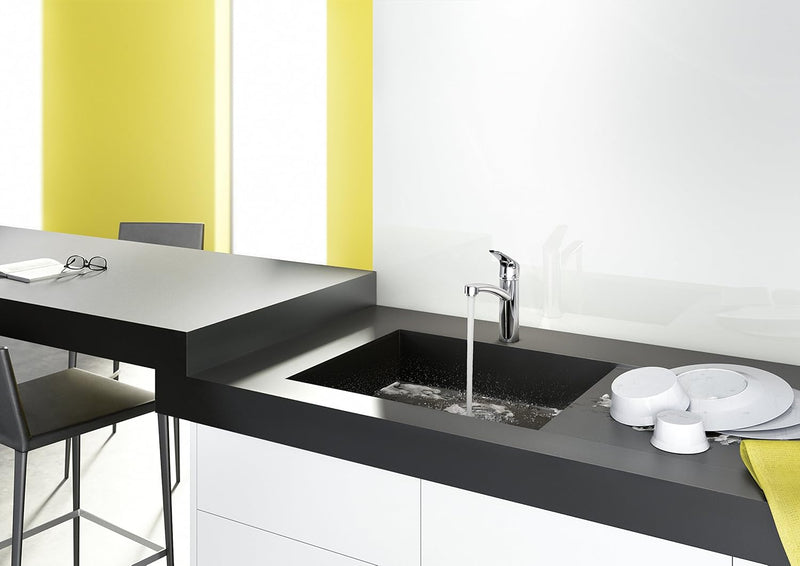 Metropol Single Bath Flush-Mounted with Lever Handle Matt