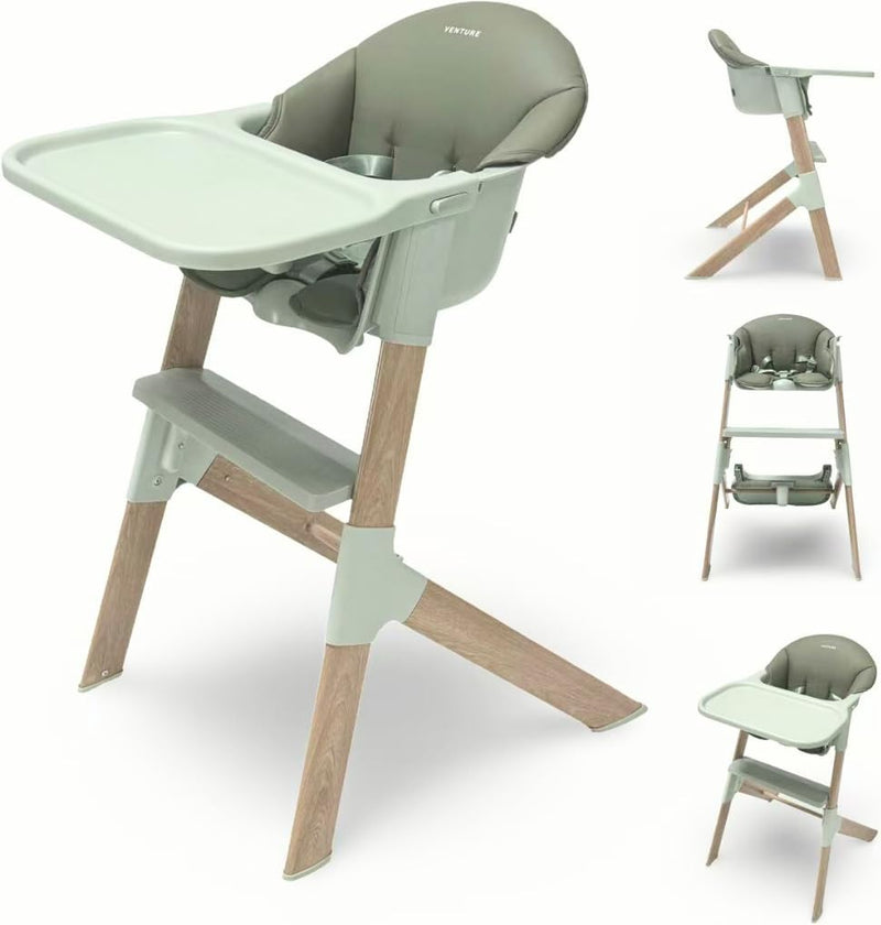 Mico Highchair Stylish Scandi Style Modern Baby