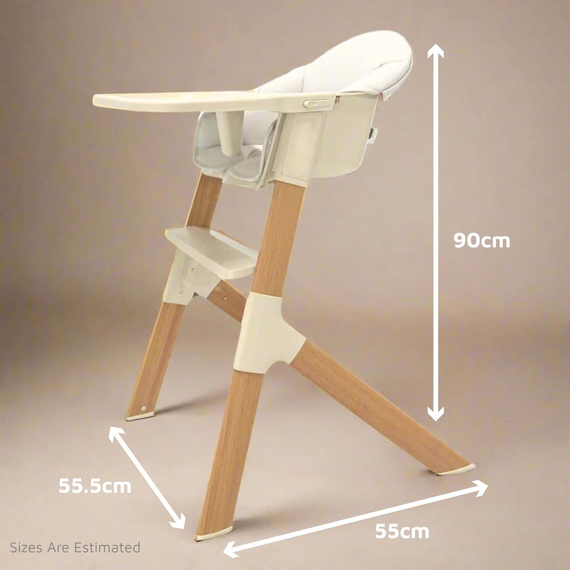 Mico Highchair Stylish Scandi Style Modern Baby