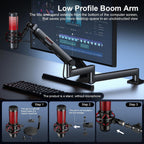 Microphone Arm Ak-59i Desk Low Profile Mic Boom
