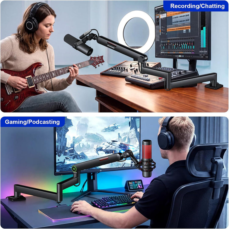 Microphone Arm Ak-59i Desk Low Profile Mic Boom