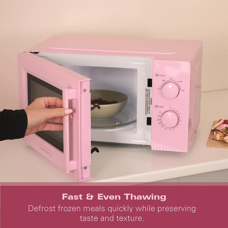 Microwave 20L Miami 800W Manual Dial Controls Quick