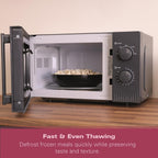 Microwave 20L Miami 800W Manual Dial Controls Quick