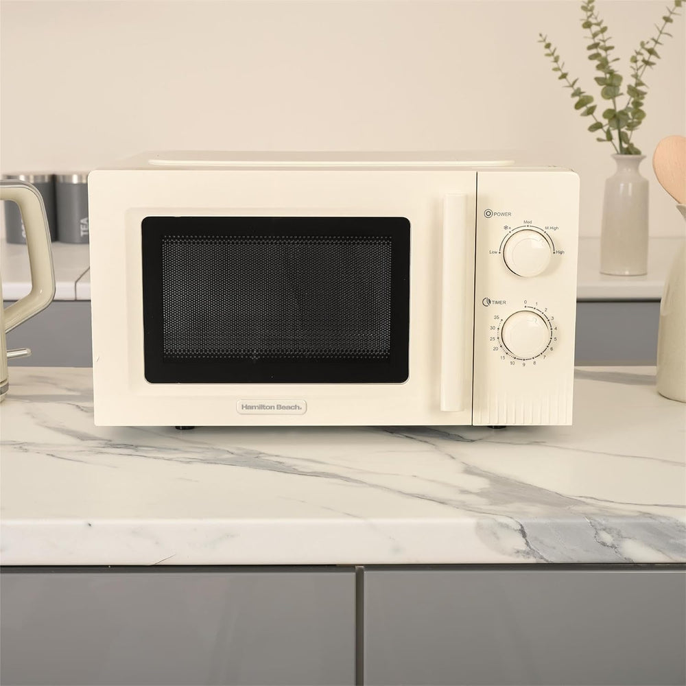 Microwave 20L Miami 800W Manual Dial Controls Quick