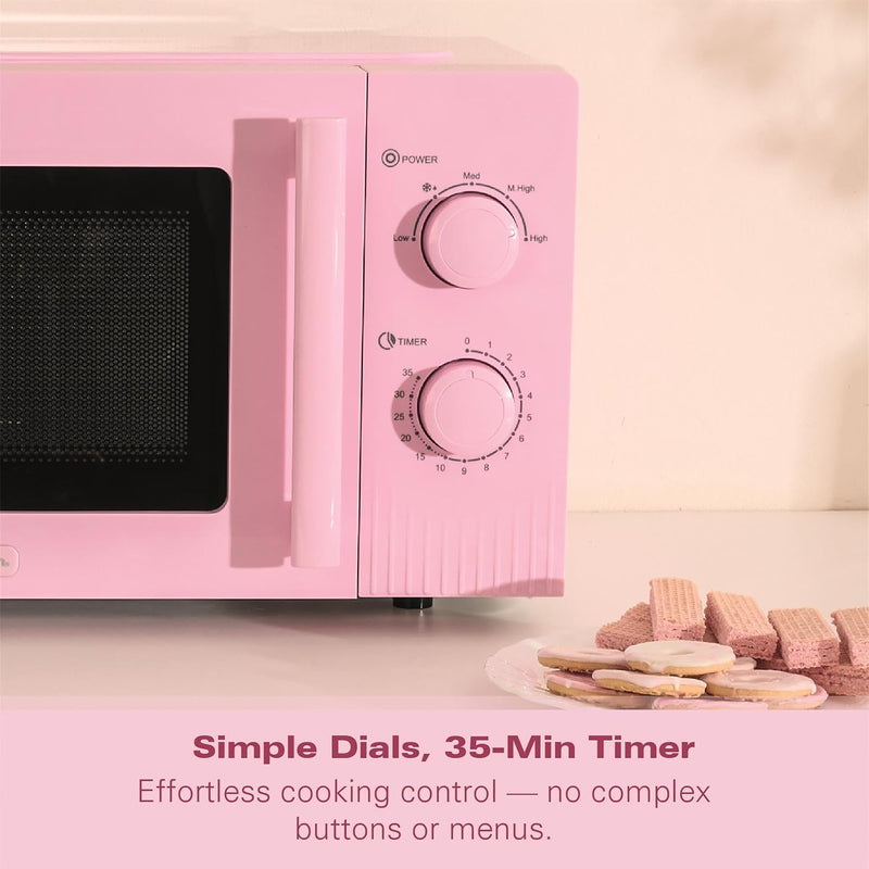 Microwave 20L Miami 800W Manual Dial Controls