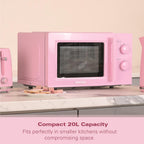 Microwave 20L Miami 800W Manual Dial Controls Quick