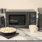 Microwave 20L Miami 800W Manual Dial Controls Quick