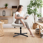 Mid-Back Cross-Legged Desk Chair Vanity Dressing Table