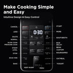 Pressure Cooker 6L 70% Faster 14 Presets Nourish