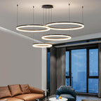 Round Pendant Light Brightness Adjustable 10%-100% 3000K (3Pack)