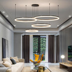 Round Pendant Light Brightness Adjustable 10%-100% 3000K (3Pack)