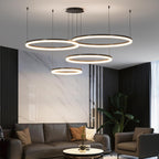 Round Pendant Light Brightness Adjustable 10%-100% 3000K (3Pack)