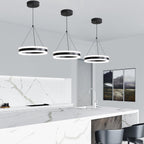 Round Pendant Light Brightness Adjustable 10%-100% 3000K (3Pack)