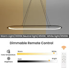 Round Pendant Light Brightness Adjustable 10%-100% 3000K (3Pack)