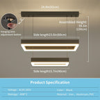 Round Pendant Light Brightness Adjustable 10%-100% 3000K (3Pack)