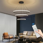 Round Pendant Light Brightness Adjustable 10%-100% 3000K (3Pack)